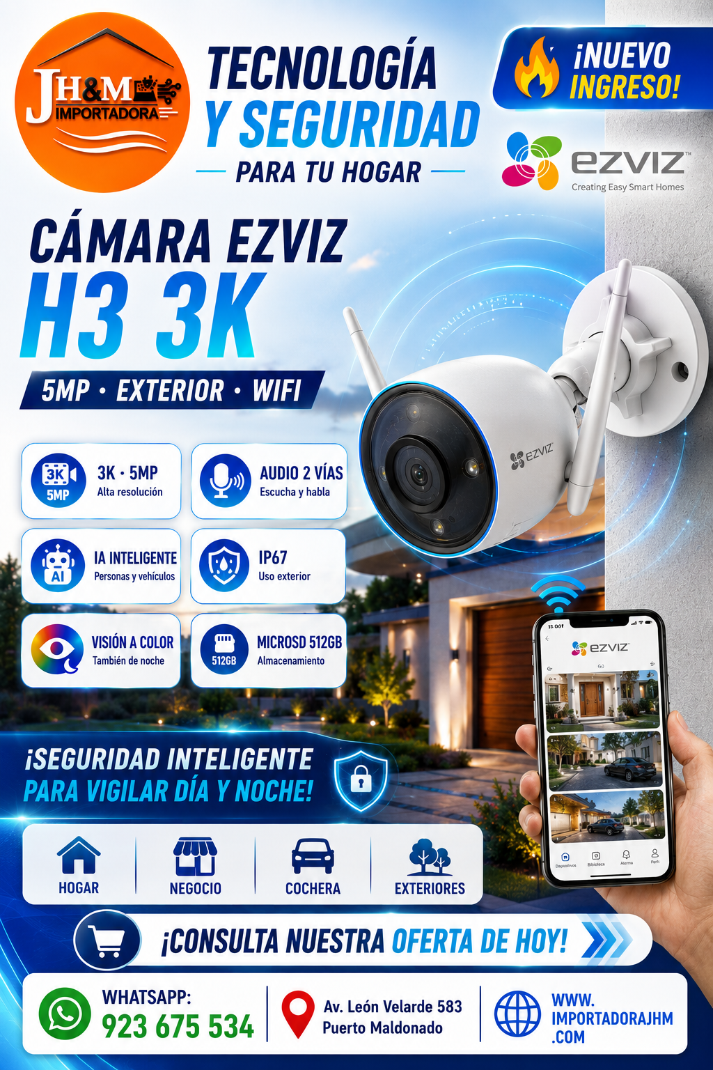 EZVIZ H3 3K 5MP