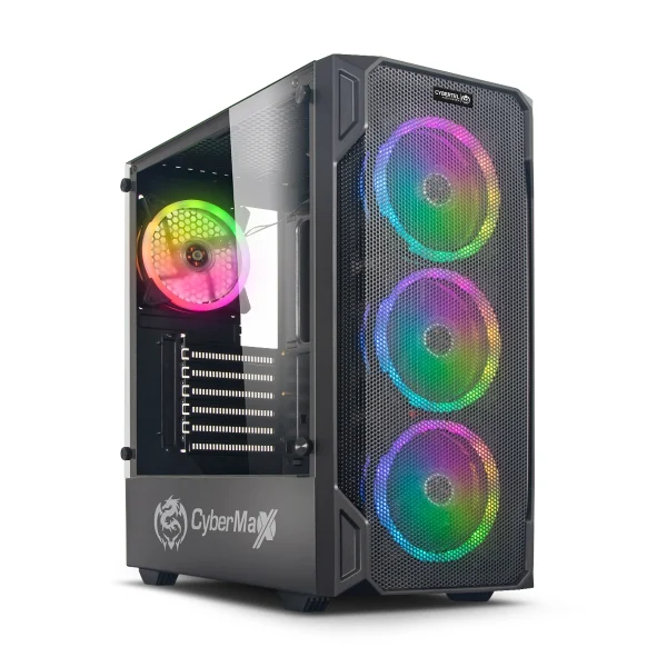 CASE GAMER CYBERTEL DESTROYER CBX5005.4R, NEGRO