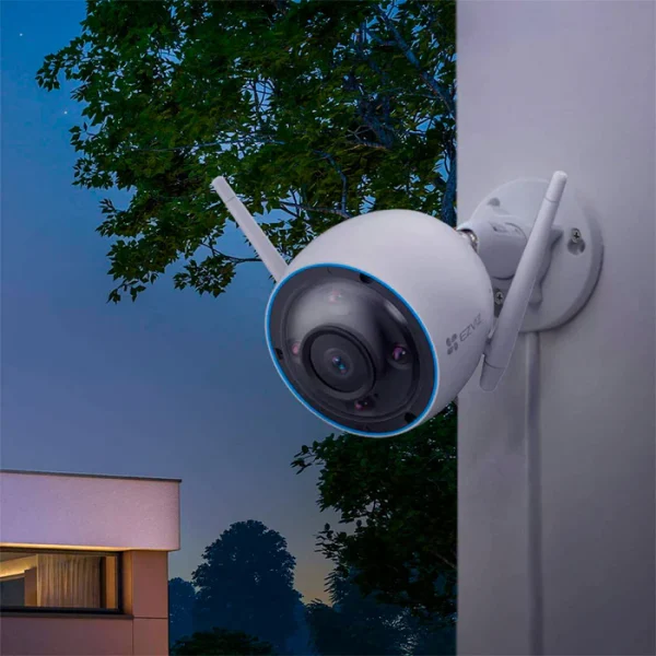 CAMARA EZVIZ TUBO EXTERIOR CS-H3-R100-AZUL 5MP WIFI 2.4GHZ SONIDO VISION NOCTURNA