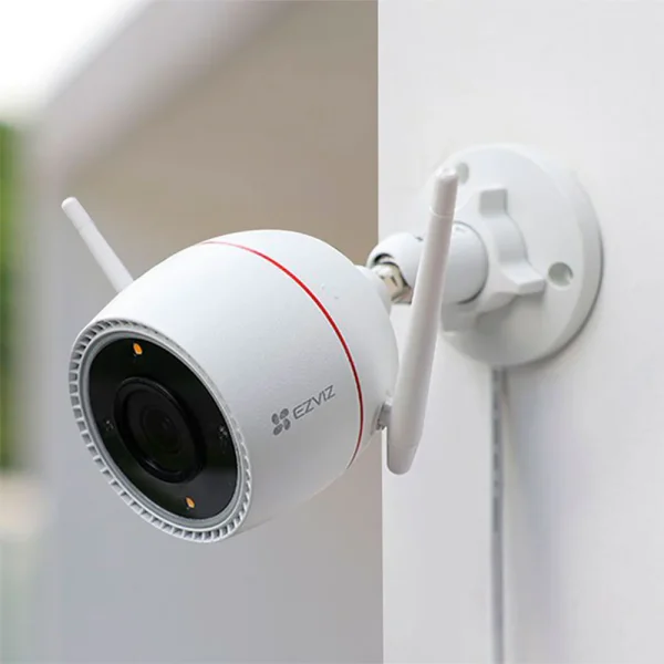 CAMARA EZVIZ TUBO EXTERIOR CS-H3C-R100-ROJO-5MP WIFI SONIDO VISION NOCTURNA