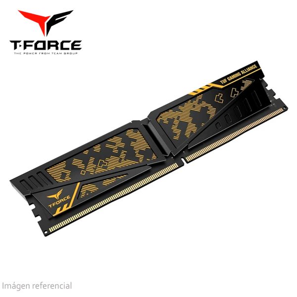 MEMORIA TEMAGROUP T-FORCE VULCAM TUF GAMING ALLIANCE DDR4, 16GB DDR4-3200MT/s, CL16, 1.35V