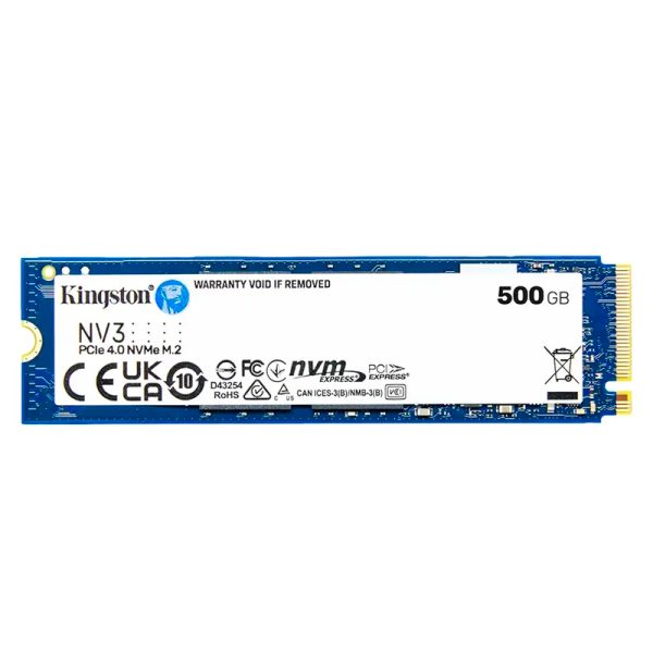 DISCO SOLIDO KINGSTON 500 GB NV3 PCIe 4.0 NVMe M.2 SSD