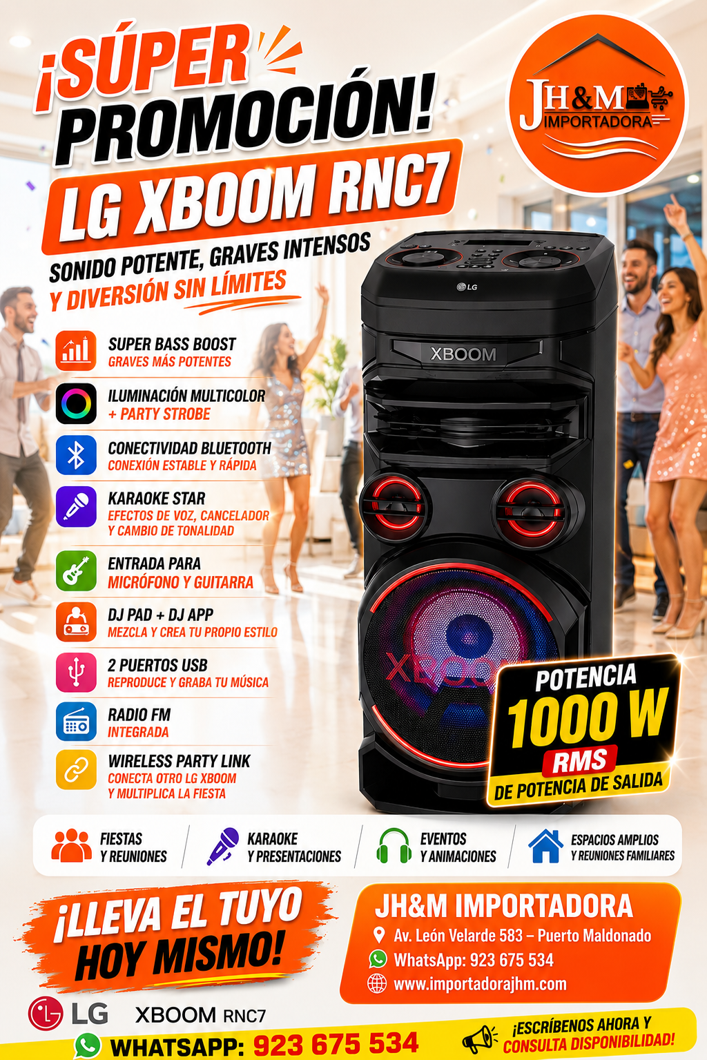 LG XBOOM RNC7