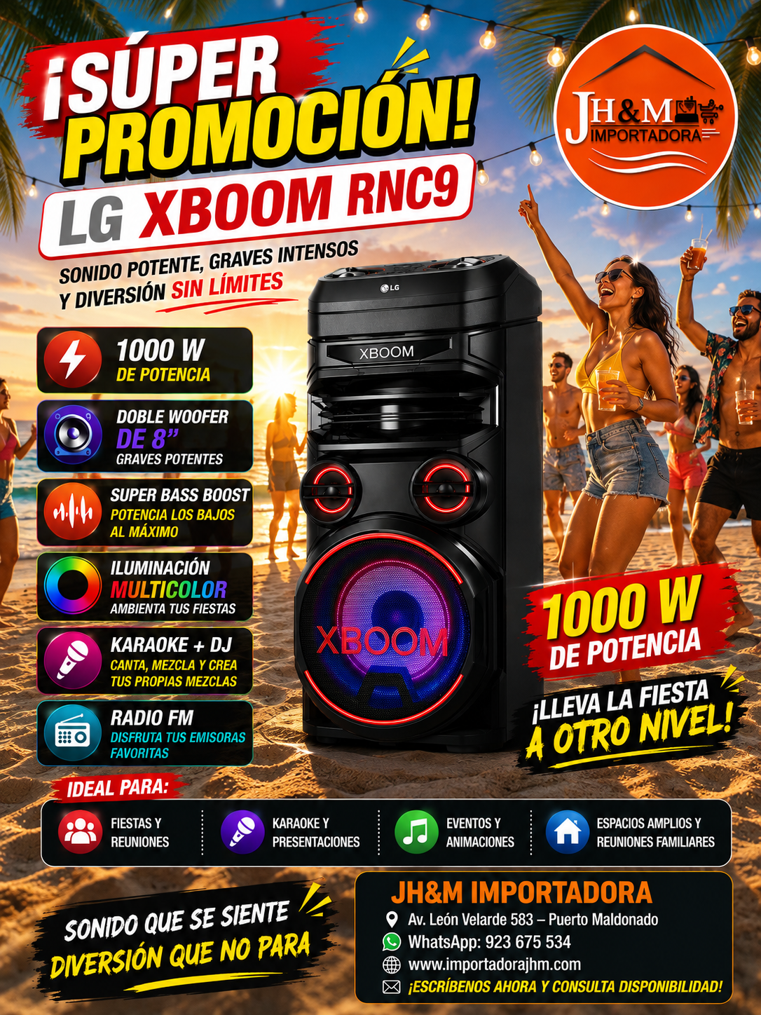 LG XBOOM RNC9