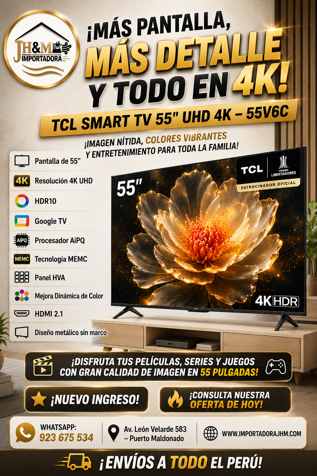 TCL 55 55V6C