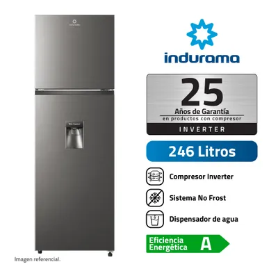 REFRIGERADORA INDURAMA NO FROST RI-389I CROMA 246L 130W