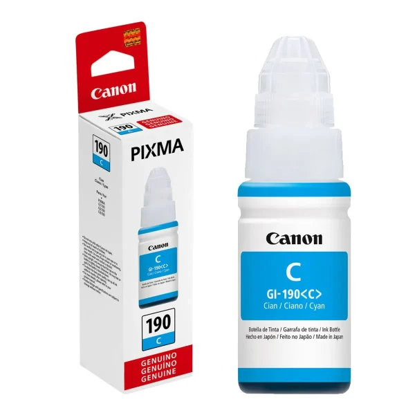 TINTA CANON GI-190C CIAN