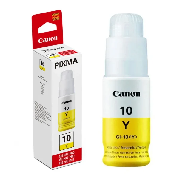 TINTA CANON GI-10Y AMARILLO