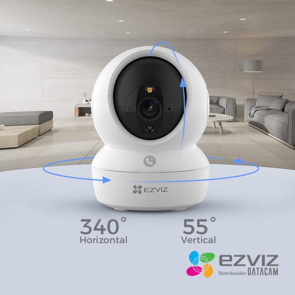 CAMARA EZVIZ IP PT INTER 3MP WIFI LENTE 4MM