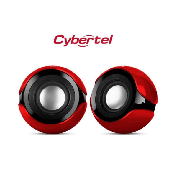 PARLANTE CYBERTEL ZOOM 2 RED CYB S402r, 2.0 USB 2" RMS: 10W