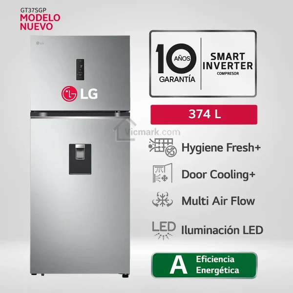 REFRIGERADORA LG GT37SGP