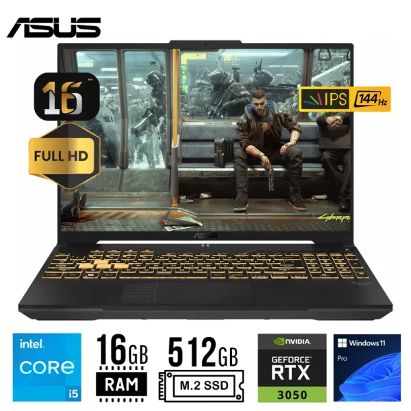 LAPTOP ASUS TUF GAMING F16 FX607VJ-RL009 CORE i5