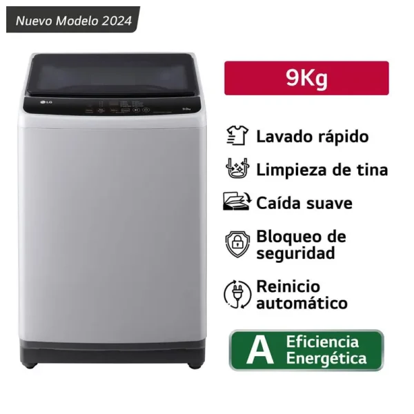 LAVADORA LG 9KG