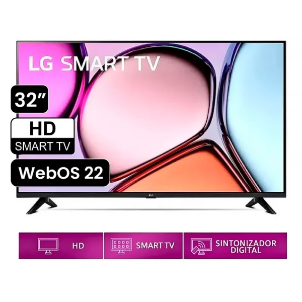 TELEVISOR LG 32" LED HD SMART TV 32LQ600BPSA
