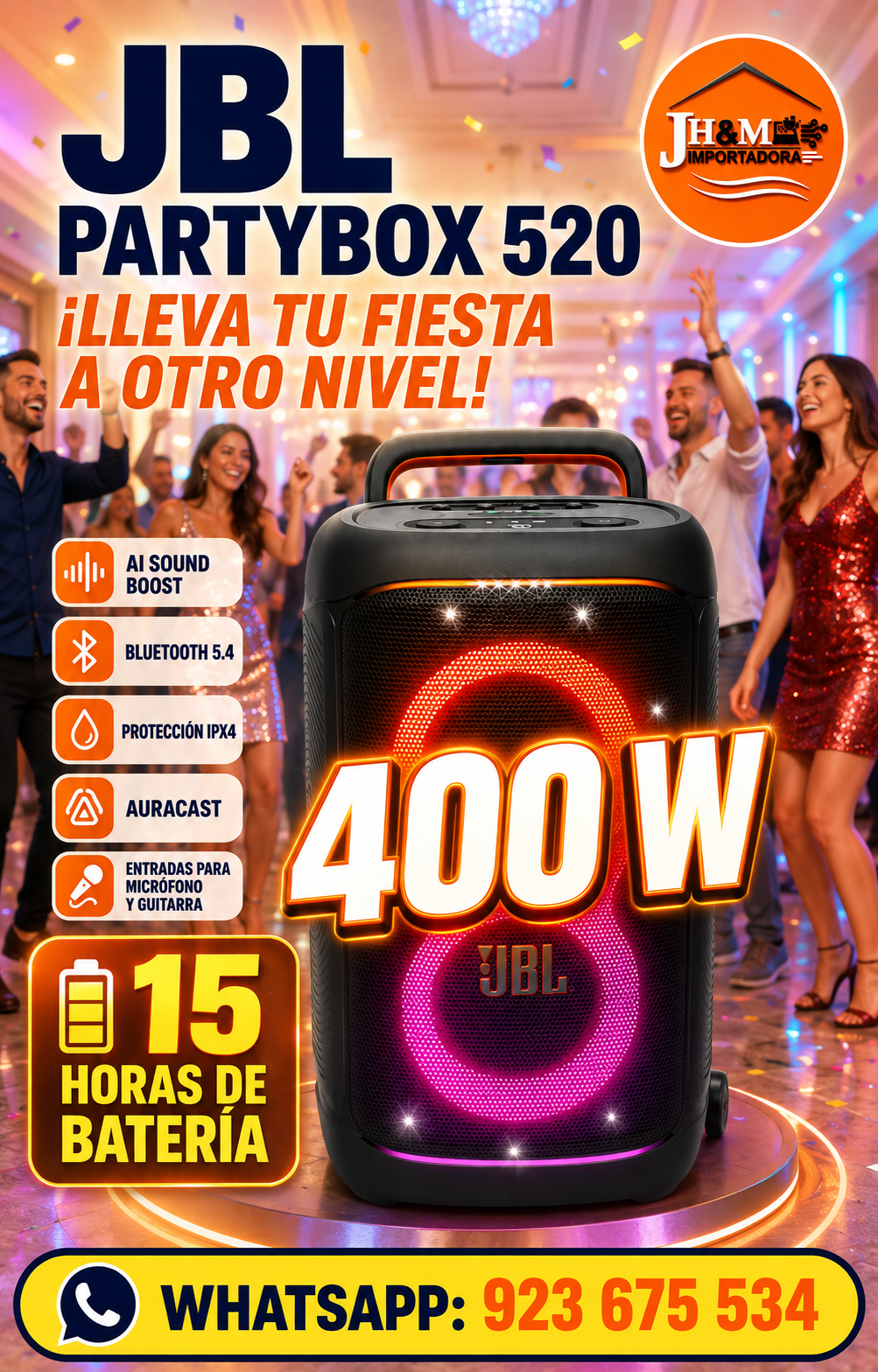 JBL PARTIBOK 520