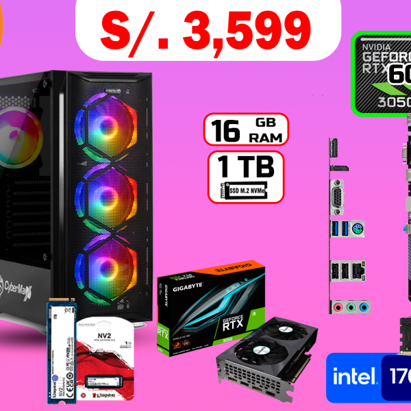 COMPUTADORA GAMING INTEL CORE i5 (SOLO TORRE)