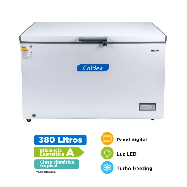 CONGELADORA COLDEX CH40PLUS 380 Lt