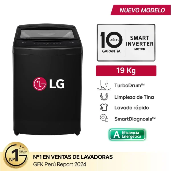 LAVADORA LG WT19OBVTB