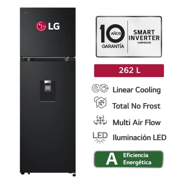 REFRIGERADORA LG VT26WPM 262L