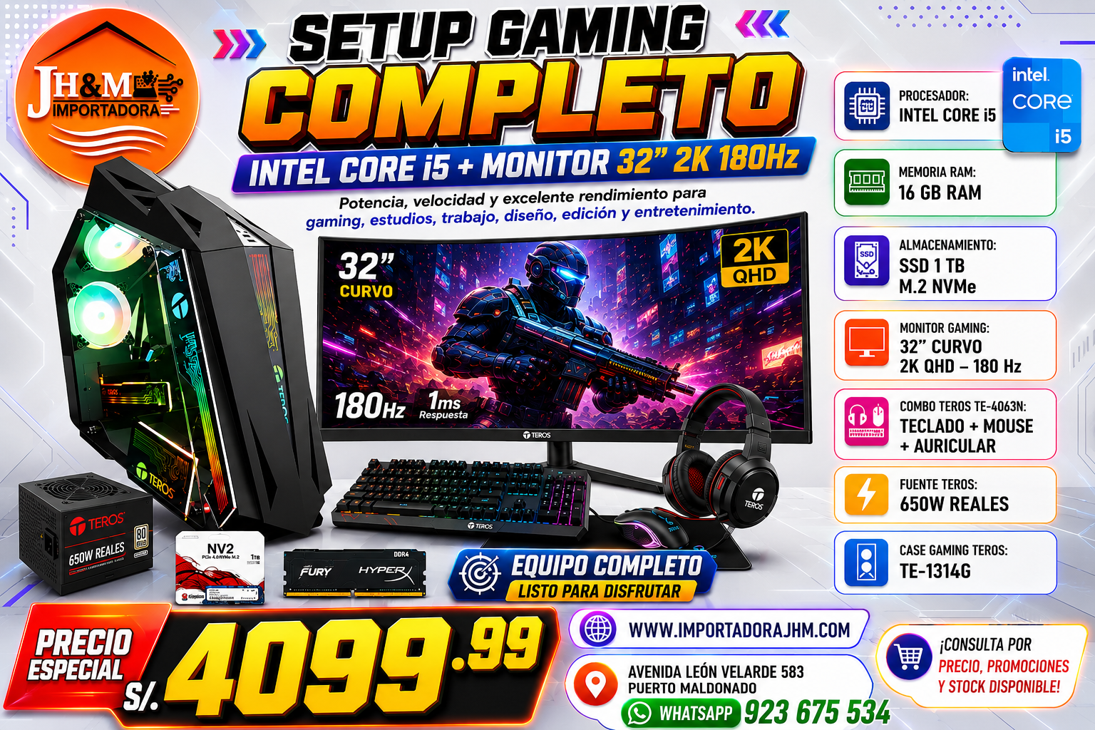 COMP. GAMING CORE i5
