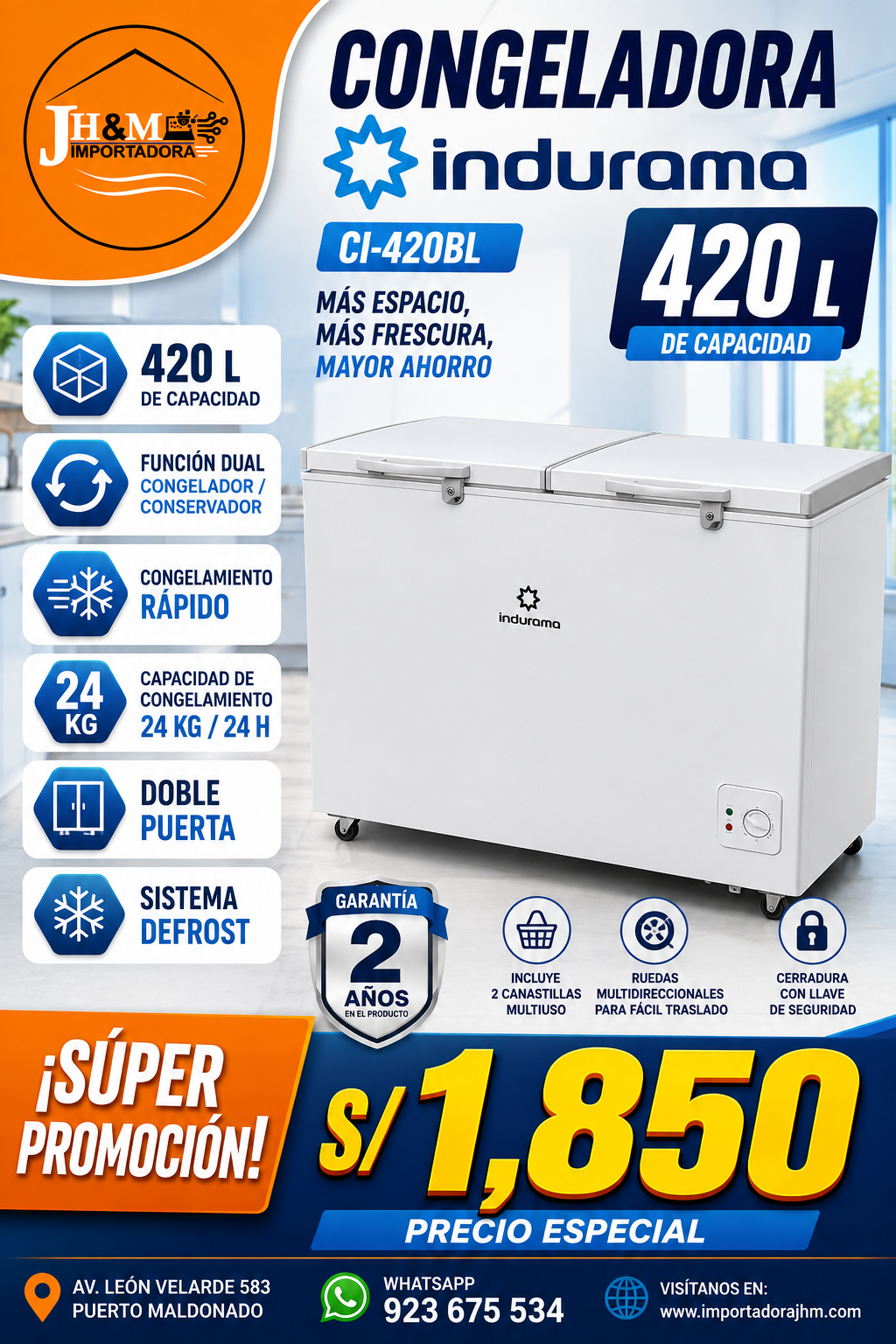 INDURAMA CI-420BL