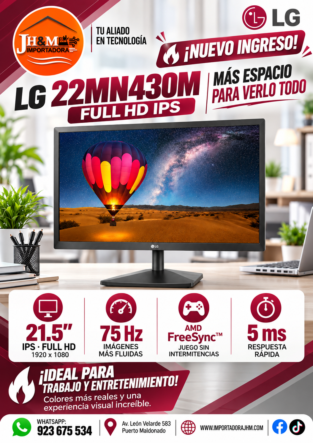 LG 22MN430M